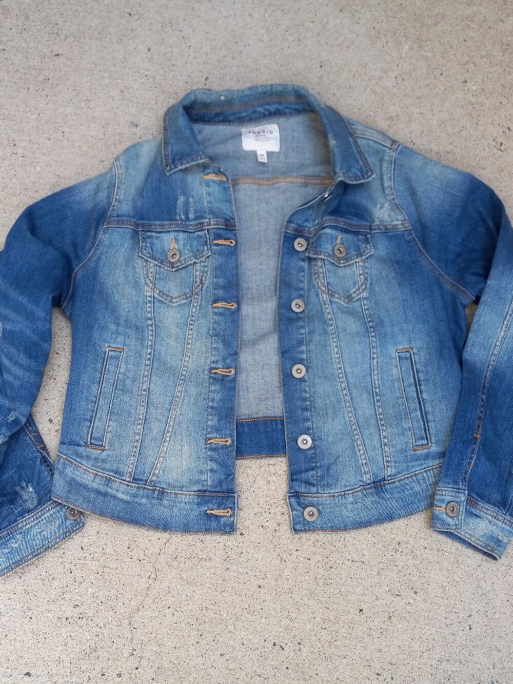 Torrid Jeans Ladies Denim Jacket, SZ 00, Blue